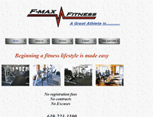 Tablet Screenshot of f-maxfitness.com